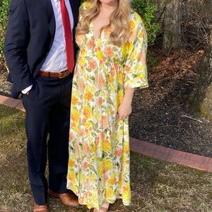 Petal & Pup Floral Maxi Dress